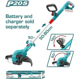 Resim Total Tgtlı20328 Akülü Tırpan 