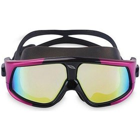 Resim Voit Skylight Aynalı Yüzücü Gözlüğü Siyah-Pembe Siyah 
