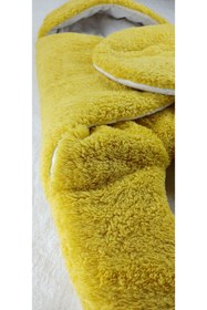 Resim Kiddy Boo 0-12 Ay Aralığı Peluş Welsoft Kumaş Kundak Bebek Battaniye 