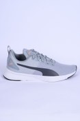 Resim Puma 192257-55 Flyer Runner Fileli Ortopedik Taban Gri Günlük Erkek Spor Ayakkabı 