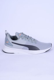 Resim Puma 192257-55 Flyer Runner Fileli Ortopedik Taban Gri Günlük Erkek Spor Ayakkabı 