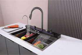 Resim Boheme Vivart Teknolojik Evye Seti Antrasit 