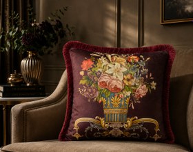Resim CLASSIC-9399 - 50x50 (KARE) İçi Dolgulu Püsküllü 