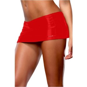 Resim Liona Büyük Beden Mini Etek 