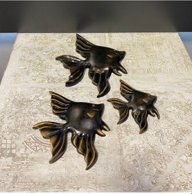 Resim 3'lü Balık Duvar Dekoru 