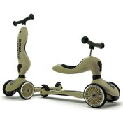 Resim Scoot And Ride Highwaykick 1 Oturaklı Çocuk Scooter Olive 160629-00001 