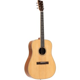 Resim Stagg SA-45 Dreadnought Akustik Gitar (LW) 