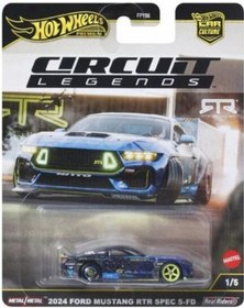 Resim Hot Wheels Premium Cırcuit Legends 2024 Ford Mustang Rtr Spec 5-fd Fpy86 Jbk48 Çok Renkli 