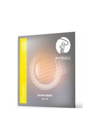Resim Pitbull Strings Silver Series Scg Nt Takım Tel Klasik Gitar Teli 