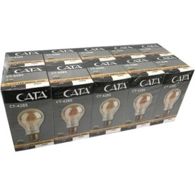 Resim Cata LED Ampul Rustik CT-4285 Amber Renk 10 Lu Paket 