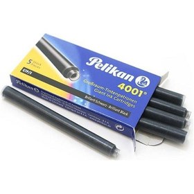 Resim Pelikan Dolma Kalem Tüpü Dev 5'li Siyah 310615 