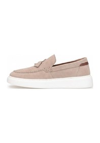 Resim Voyager 6795 Erkek Hakiki Deri Casual Ayakkabı Ten Ten 