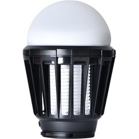 Resim Moveevo Kamp Ve Açık Hava İçin Çok Amaçlı Sivrisinek Kovucu Ve Aydınlatma Lambası, Taşınabilir Tasarım, Siyah Çok Renkli 