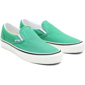 Resim Vans Ua Classic Slip-on 98 Dx Kadın Yeşil Sneaker Ayakkabı Vn0a3jex45z1 