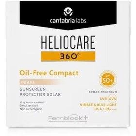 Resim Heliocare 360 Oil Free Compact Pearl Kompakt Güneş Koruyucu 10gr 