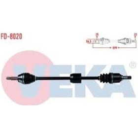 Resim Serpaticaret Ford Escort Ön Aks Komple Sağ 1991-2000 Model Veka 