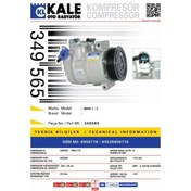 Resim Klima Kompresörü Bmw E8 E87 E90 E92 E93 504646998 
