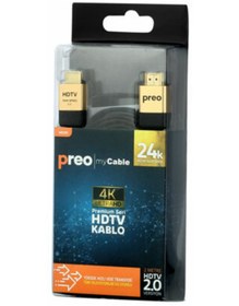 Resim Preo My Cable Mc25 2m Premium Hdmı Kablo 