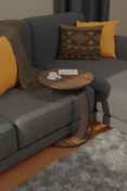 Resim Mavruklar Mobilya C Yan Sehpa 1. Sınıf Mdf, Direği Lake Boyalıdır 