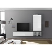 Resim Mozide White Box Tv Ünitesi 