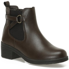 Resim Polaris 167073.z5pr Kahverengi Kadın Topuklu Bot 000000000102054746 Kahverengi 