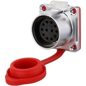 Resim Lp-24-j12sx-03-401 12-pin Su Geçirmez Konnektör - Dişi 