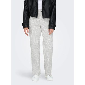 Resim Only Onlmalfy Inez Hw Stripe Kadın Pantolon (15314913) 
