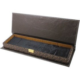 Resim Kahverengi Deri & Ahşap Kombinli Elegance Tesbih Kutusu 