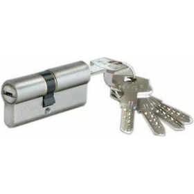 Resim 164bne Bilyalı Silindir Çelik Kapı Kilidi 68mm Emniyet Kartlı 