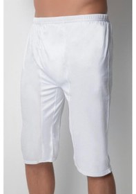 Resim Donex Erkek Penye Osmanlı Donu Uzun Paçalı Külot Beyaz 2030-Beyaz-3Xl 