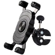 Resim Vkemall Bisiklet Telefon Tutucu Motosiklet Telefon Tutucu 360 Dönebilen Ayarlanabilir E Px Siyah 