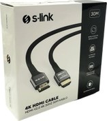 Resim 4K 30mt HDMI Kablo V2.0 30HZ SLX-HD4K30 S-Link