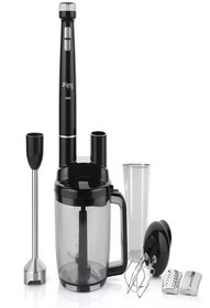 Resim KING BODIE KKB973 KOMPLE BLENDER SET SIYAH GUMUS 
