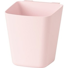 Resim Renk Seçenekli Kutu, Açık Pembe Renk Askılı Kaşıklık 12x11 Cm Çok Amaçlı Düzenleyici 