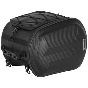 Resim 4riders Carbon Evo Series Arka Çanta Scooter Ara Çantası Siyah Siyah 