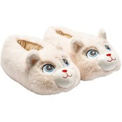 Resim Twigy Kontes Kadın Hayvanlı Panduf Bej 36/41 CC0581 