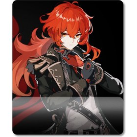 Resim Diluc - Genshin Impact Bilek Destekli Mousepad Model - 1 