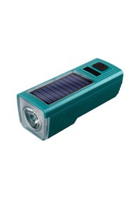 Resim 1000 Lümen 5 Modlu Su Geçirmez Solar Güneş Enerjili Usb Şarjlı Bisiklet Farı 001 