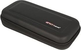 Resim TECHGEAR Nintendo Switch Sert Koruyucu Taşıma Seyahat ve Saklama Kılıfı Kapağı - Anahtar + Joy-Con Denetleyicileri + Oyun Kartları + Aksesuarlar için, Siyah/şeffaf zevk 