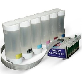 Resim Epson T0801-t0806 T0791-t0796 Uyumlu Bitmeyen Kartuş Sistemi - 