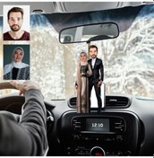 Resim Tesettürlü Kadın Ve Eşi Tasarımlı 