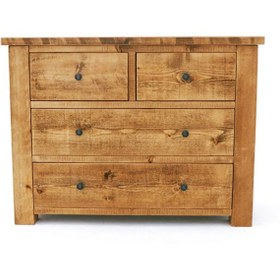 Resim Bamena Wood Husk Ahşap Etejer 