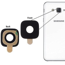 Resim Samsung J700 J7 2015 Arka Kamera Camı ( Çıtasız Sadece Cam) 