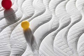 Resim BED19 | Full Ortopedik Pamuklu Bebek Yatağı - 120x200 