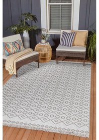 Resim Arya Vl Çift Taraflı,katlanabilir,yıkanabilir,yüksek Kalite Pamuk Salon,oturma Odası,balkon Kilim Krem-bej 3 