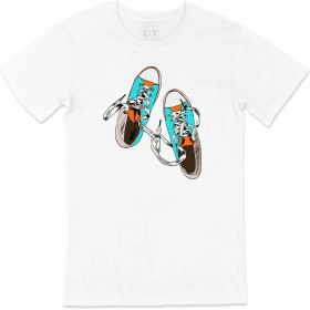 Resim Cix Sneakers Görselli Tişört 