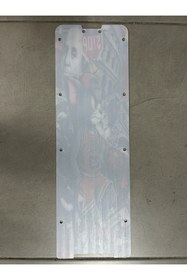 Resim bisiklet dünyam Onvo Scooter 12X Plus | Ov 13 | 13X Plus Pleksi Tabanlık - Delikli Deck 2.8MM Basket Tom 