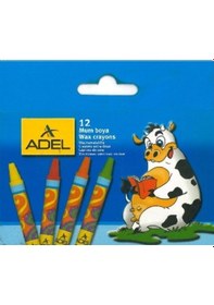 Resim Adel Mum Pastel Boya 12 'li Karton Kutu 