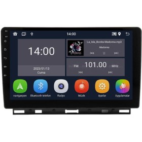 Resim Carvocal Renault Clio 5 Android Multimedya Sistemi (2020-2023) 