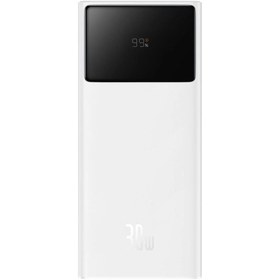 Resim Baseus Star-Lord 30W 20.000 mAh Dijital Ekranlı Powerbank Beyaz 